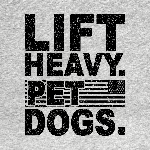 LIFT HEAVY PET DOGS - Lift Heavy Pet Dogs - Koszulka Dziecięca
